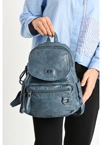 Baginn Y.s.deri Mini Boy Kadın Sırt Çantası Vegan Deri Bayan Sırt Çantası 27 20 Cm Yumuşak Doku Çok Cepli 001 Baginn Y.s.deri Mini Boy Kadın Sırt Çantası Vegan Deri Bayan Sırt Çantası 27 20 Cm Yumuşak Doku Çok Cepli 001