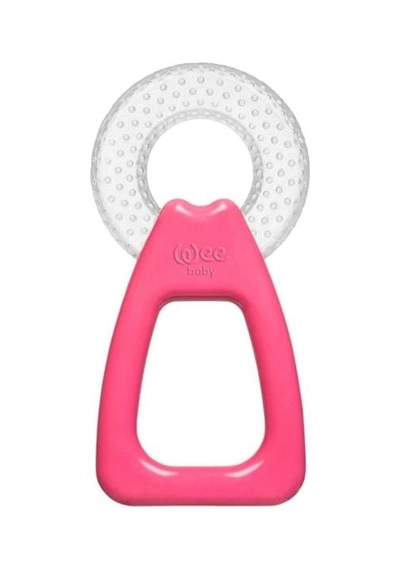 Wee Baby 839 Saplı Sulu Diş Halkası Pembe