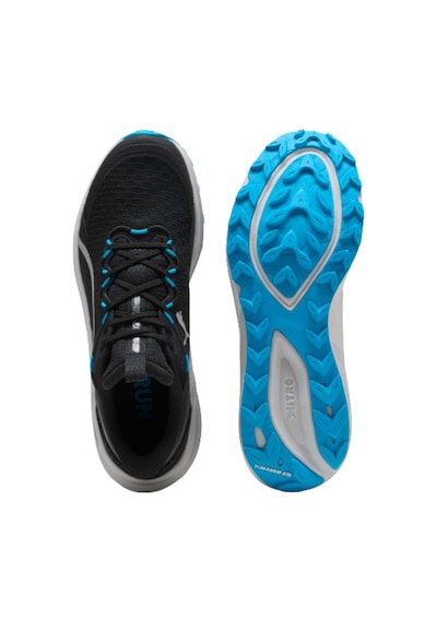 Puma Puma Electrify Nitro 4 Trail Erkek Siyah Yol Koşusu Ayakkabısı 8507 Siyah