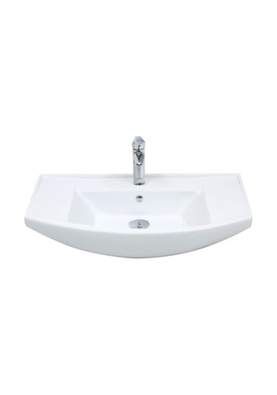 Mega Olivin 80 CM Hilton Dolap Uyumlu Etejerli Lavabo