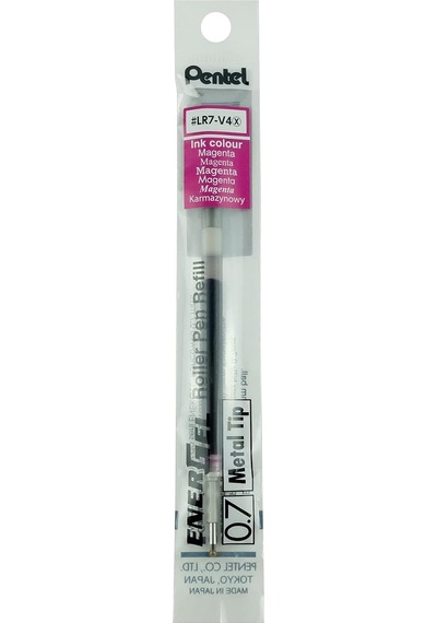 Pentel 0.7 Mm Roller Kalem Refili Lila