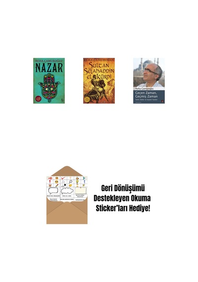Nazar + Sultan Selahaddin El Kürdi + Geçen Zaman, Geçmiş Zaman + Okuma Sticker'ları