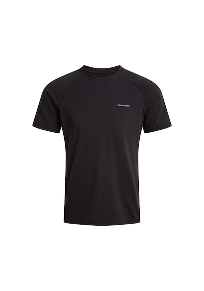 Craghoppers Dynamic Ss Erkek T-shirt-siyah