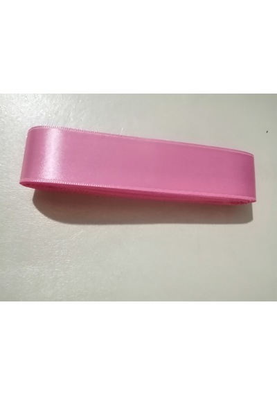 Abarta Saten Kurdele %100polyester 30mm 3cm -4metre-pembe