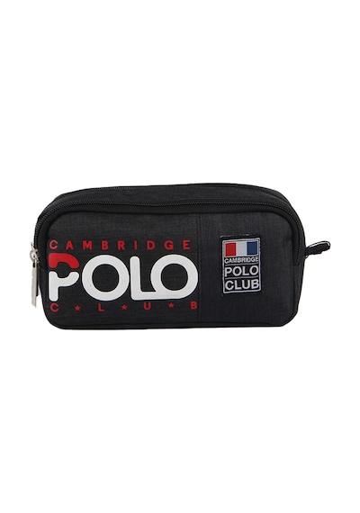 Cambridge Polo Club Normcore Unisex Çift Bölme Kalemlik Siyah