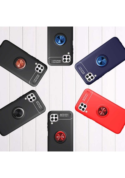Huawei P40 Lite Kilif Yüzüklü Magnetli Ravel Case 395365921