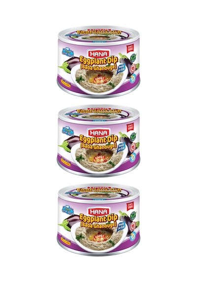 Hana Babagannuş 400 Gr X3 Adet