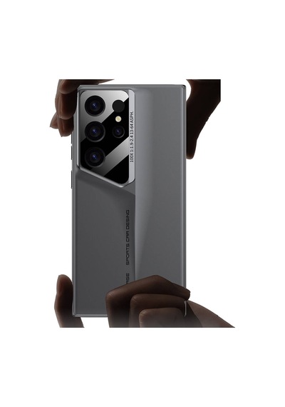 Galaxy Uyumlu S23 Ultra Kılıf Ultra İnce Kamera Korumalı Sert Rubber Procase Kılıf