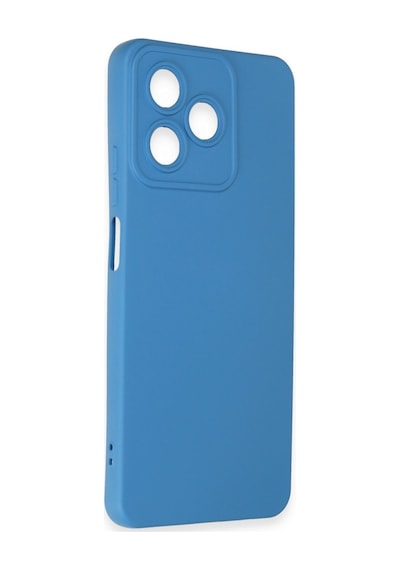 Realme C53 Kılıf Nano İçi Kadife Silikon - Mavi Bz8683140651886