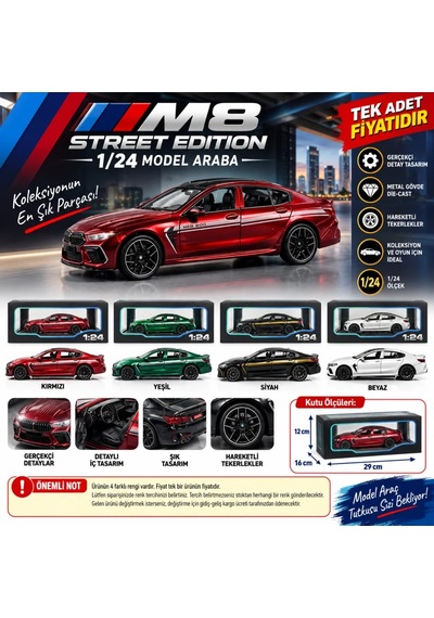 Street Edition M8 24 Adet ı İle Yüksek Performans