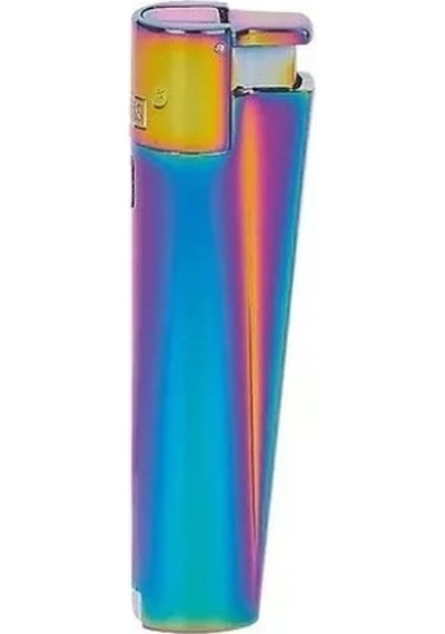 Clipper Özel Kutusunda Rüzgardan Etkilenmez Jet Alev Metal Çakmak - Icy