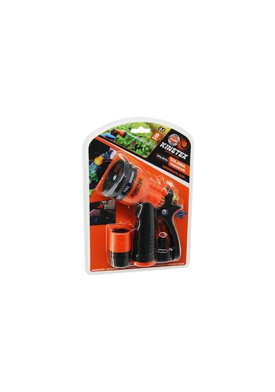 Lunaev 3ın1 - 8 Mod Sulama Tabancası Seti 1 - Tabanca - 3 - Bağlantı Aparatı