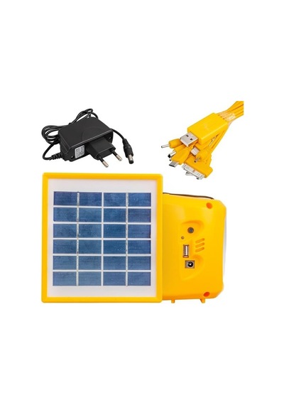 Powermaster Şarjlı Solar Aydınlatma Seti Tek Panelli 1 ADET