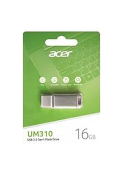 Acer 16gb Usb3.2 Um310-16gb Metal Flash Bellek 105-40 Mb-s Okuma-yazma