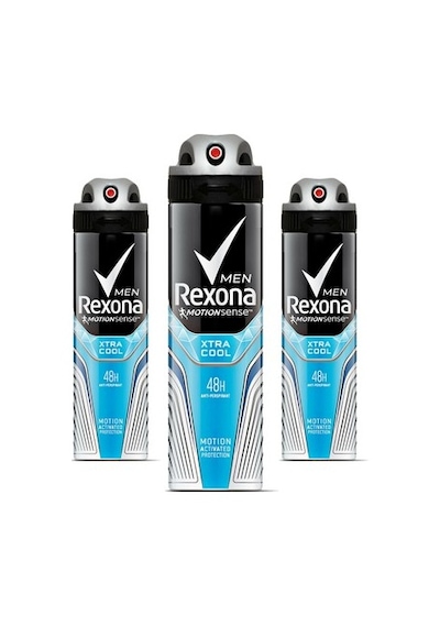 Rexona Men Xtra Cool 48H Erkek Sprey Deodorant 3 x 150 ML
