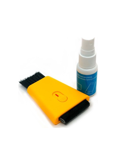 Sw-1092 Ekran Cam Temizleme Kiti Bezli Fırçalı Spatula+sprey Diğer