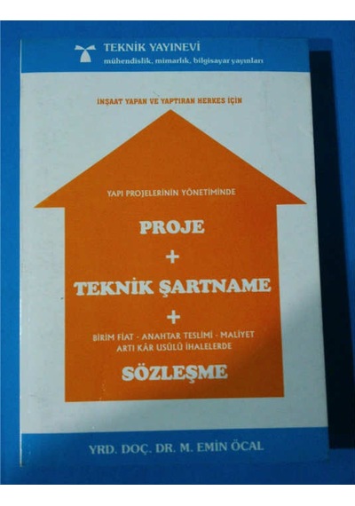 Proje+Teknik Şartname+Sözleşme