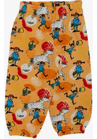 Breeze Girls & Boys Erkek Bebek Pijama Takımı Çılgın Kız Desenli 9 Ay-3 Yaş, Hardal Sarı-hardal Sarı Hardal Sarı