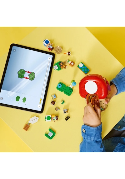 LEGO® Super Mario™ Toad Evinde Parti 72041 - 7 Yaş ve Üzeri Çocuklar için Yaratıcı Oyuncak Yapım Seti (276 Parça)