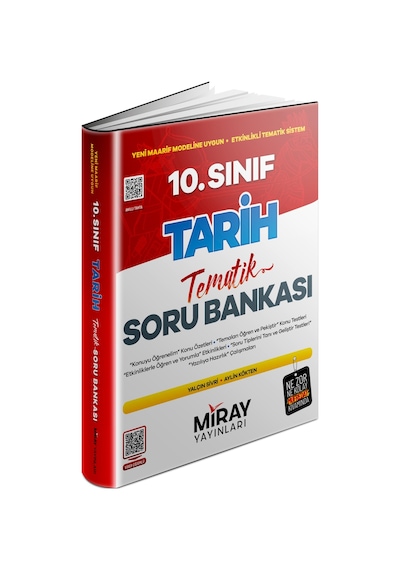 Miray Yayınları 10. Sınıf Tarih Konu Özetli Tematik Soru Bankası Maarif Model