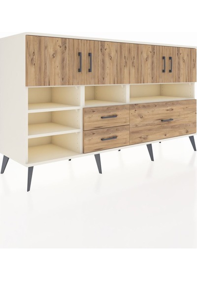 Kronos Konsol 8 Raflı 3 Çekmeceli 4 Kapaklı 176x59x99 Aytaşı-çam Atlas Çam - Aytası Kronos Konsol 8 Raflı 3 Çekmeceli 4 Kapaklı 176x59x99 Aytaşı-çam Atlas Çam - Aytası