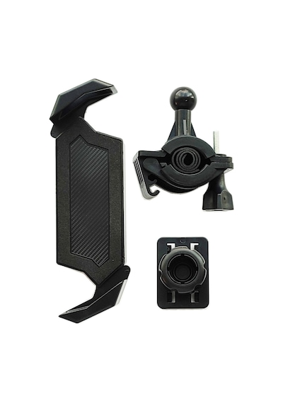 Powertec Vespa Uyumlu Çapraz Suporte Telefon Tutucu Ayna Bağlantılı