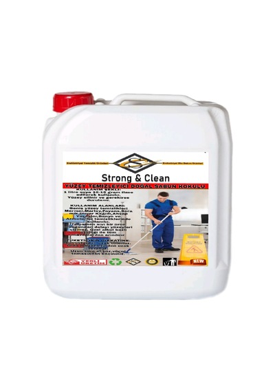 Strong&Clean Yüzey Temizleyici Doğal Sabun Kokulu 5 KG