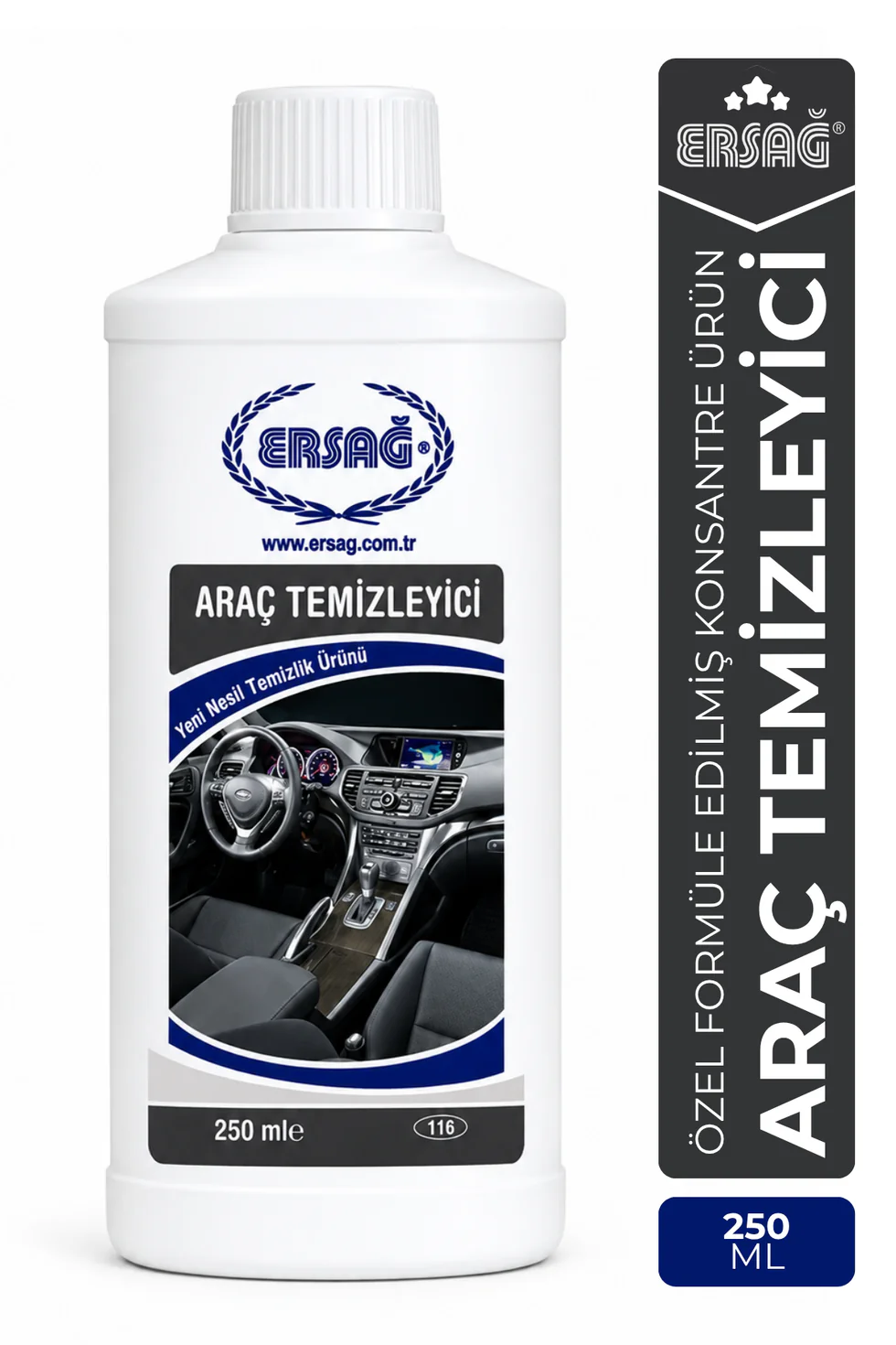 Ersağ Araç Temizleyici 250 Ml Tekli