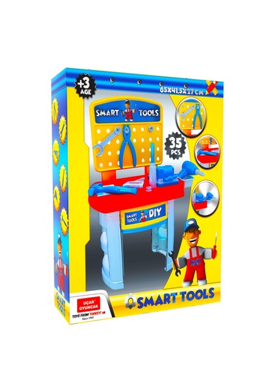 Smart Tools Tezgahlı Tamir Seti 35 Parça Oyuncak