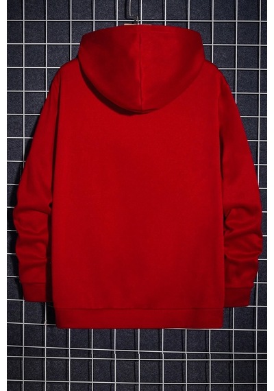 Uyguntarz Unisex Itachi Uchiha Baskılı Sweatshirt Kırmızı