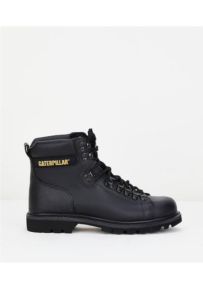 Caterpillar Alaska Black Siyah Deri Erkek Bot