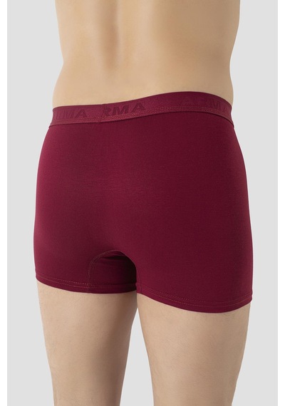 Arma Yıldız Erkek Bordo Bambu Boxer 3'lü Paket Bordo