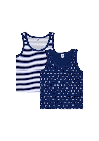 Civil Boys Sailor 2-10 Yaş Erkek Çocuk 2'li Atlet - Standart