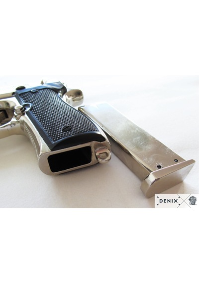 Denix 92f Beretta Pistol 1975 Italy 25cm Koleksiyon Obje