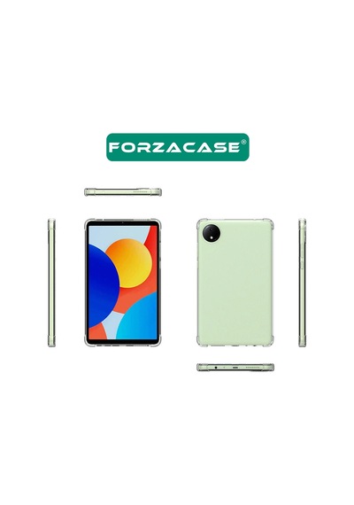 Forzacase Xiaomi Redmi Pad Se 8.7 İnch İle Uyumlu Anti Shock Silikon Kılıf Şeffaf - Fc014 Tablet Kılıfı