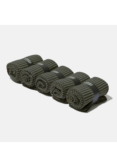 Dikişsiz Bambu Çorap Haki Yeşil Renk Çizgi Detaylı Bambu Erkek Çorap Kutulu 5 Çift Premium Uzun Çorap Soket Çorap Bambu Mix