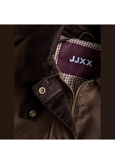 Jack & Jones Kadin Dik Yaka Kisa Mont - Zaga - 12298777 Demitasse