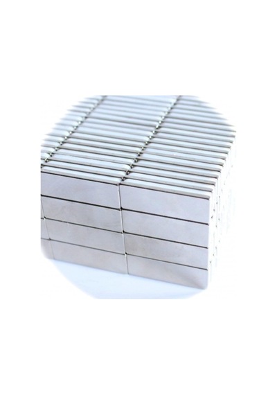 Dünya Magnet 10 Adet 30 Mm X 10 Mm X 3 Mm Köşeli Süper Güçlü Neodyum Mıknatıs Diğer