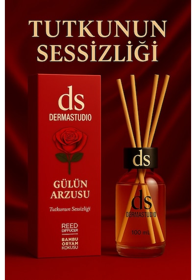 Gülün Arzusu Tutkunun Sessizliği Özel Üretim Premium Oda Kokusu 100 Ml Karışık