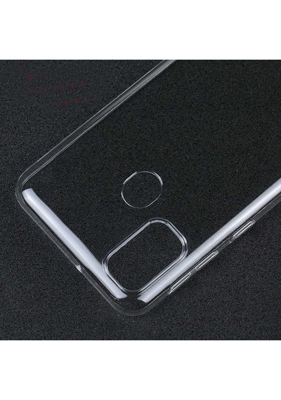 Noktaks - Galaxy M21 Uyumlu Kılıf Şeffaf Esnek Soft Süper Silikon Kapak - Renksiz - T14574