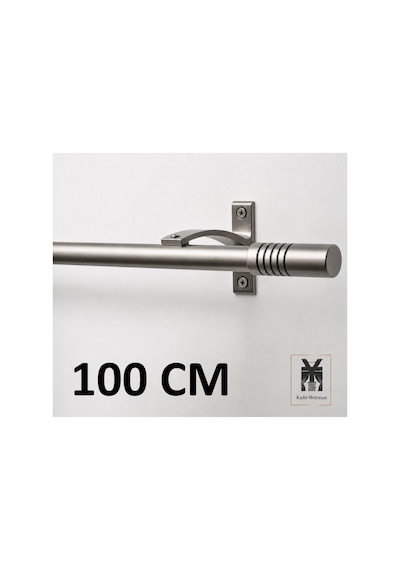 İnox Füme Alüminyum Tek Kanallı Rustik - Dekoratif Rustik İnox100cm - 891566114 İnox100cm