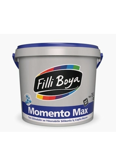 Filli Boya Momento Max Tam Silinebilir Soft Mat İç Cephe Boyası 15 Lt 15 LT