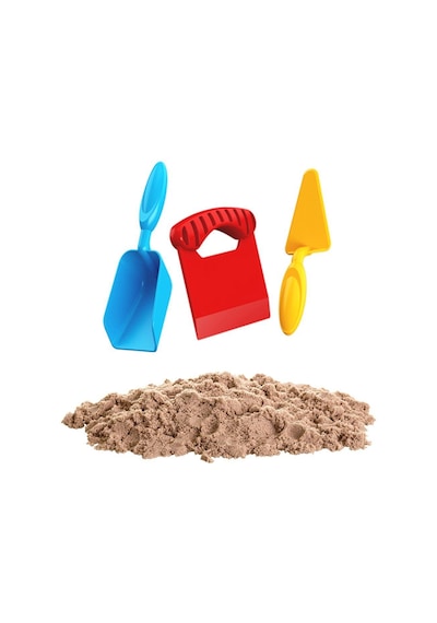 03690 Aksesuarlı Naturel Kinetik Oyun Kumu 1000 Gr -dede Çok  Renkli