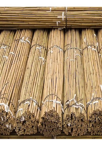 20 Adet Bambu Bitki Fidan Destek Çubuğu 1 Metre