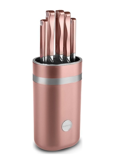 Karaca  Mastermaıd Rosegold 6 Parça Standlı Bıçak Seti