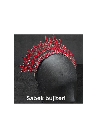 Ophelia Gelin Taçı Kına Party After Taç Kırmızı - 761374704 Kırmızı