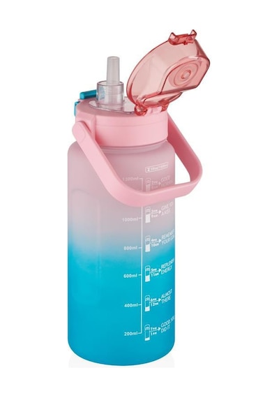 Vagonlife Su Matarası 1500ml Vgn2213t Pembe Turkuaz