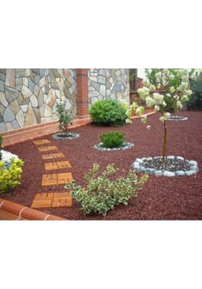Asenya Pomza Taşı 50 Lt 1-2 Cm Dekoratif Pomza Taşı Kırmızı Pomza Tarım Pomzası Lav Taşı Cüruf Ponza 0