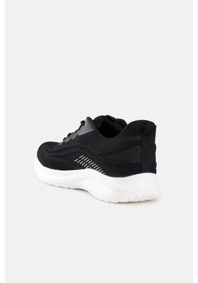 Süvari Siyah Sneakers Ayakkabı-38719 Siyah