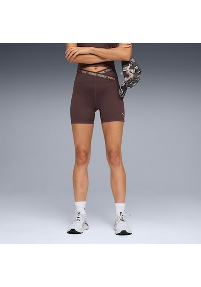 Puma Strong Cf Short Kadın Kahverengi Tayt